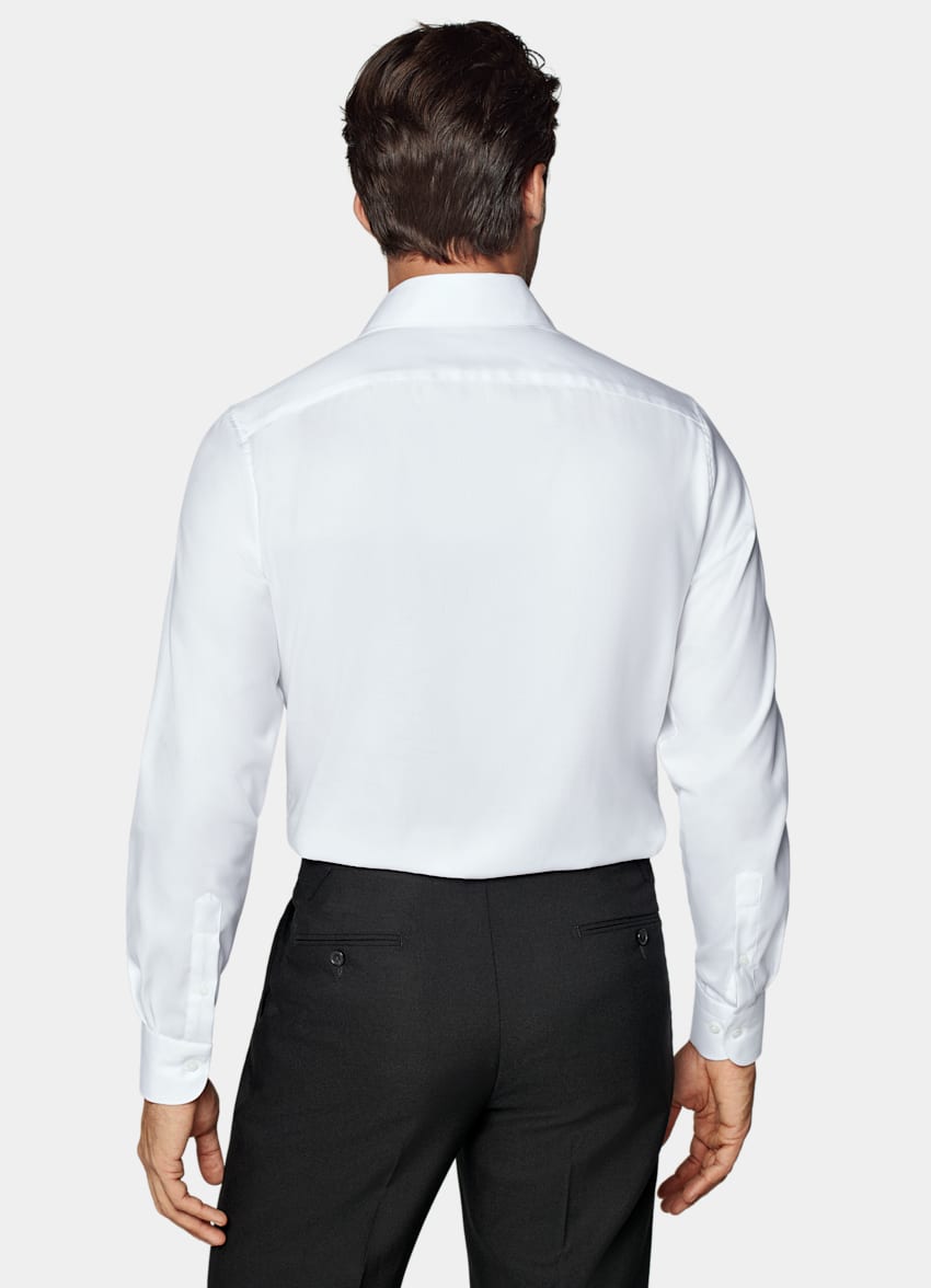 White Royal Oxford Slim Fit Shirt
