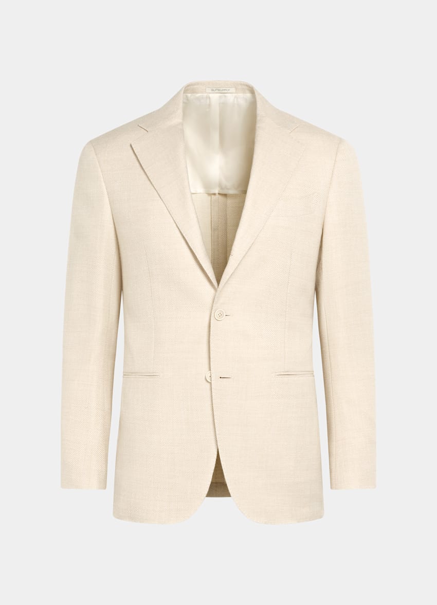 Sand Tailored Fit Havana Blazer