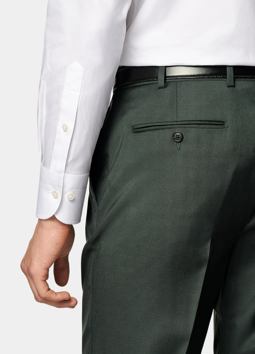 Dark Green Custom Made Suit