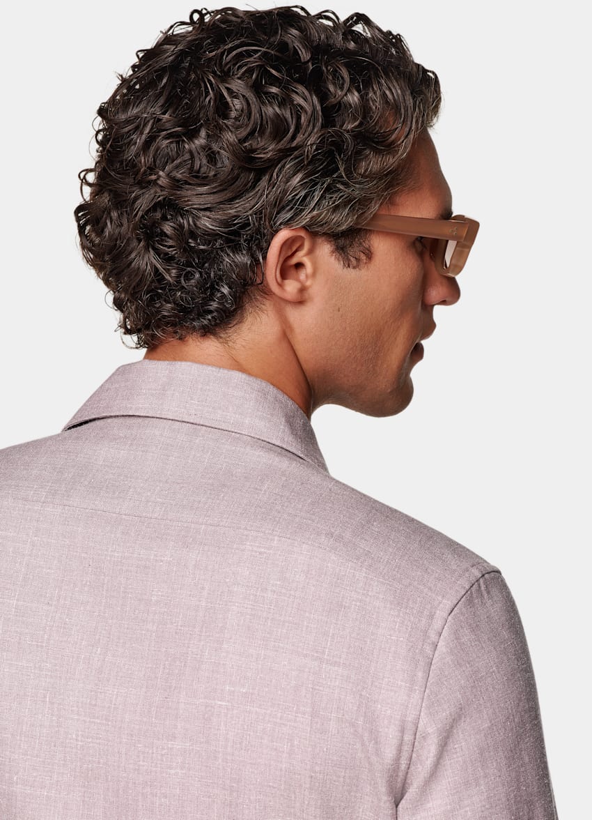 Purple Relaxed Fit Shirt