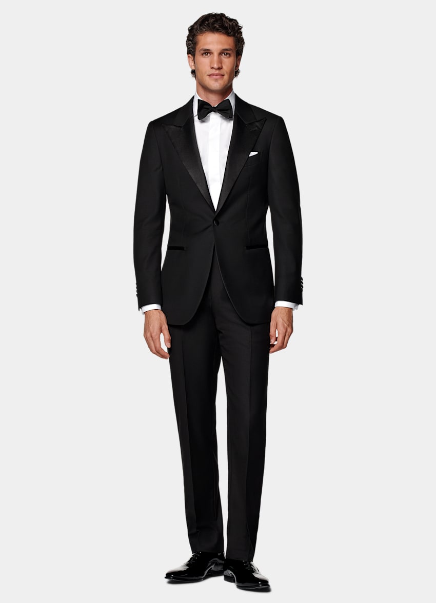 Black Tailored Fit Havana Tuxedo
