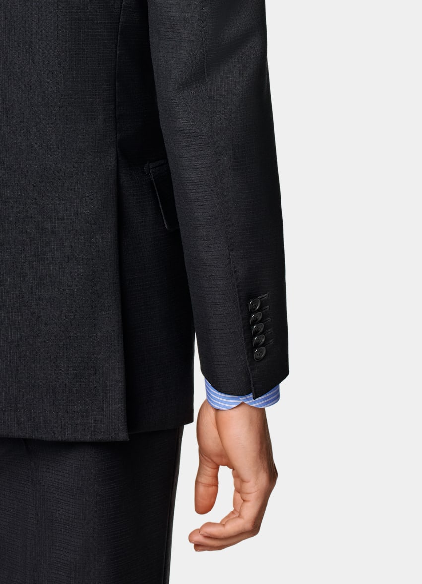 Navy Tailored Fit Milano Suit