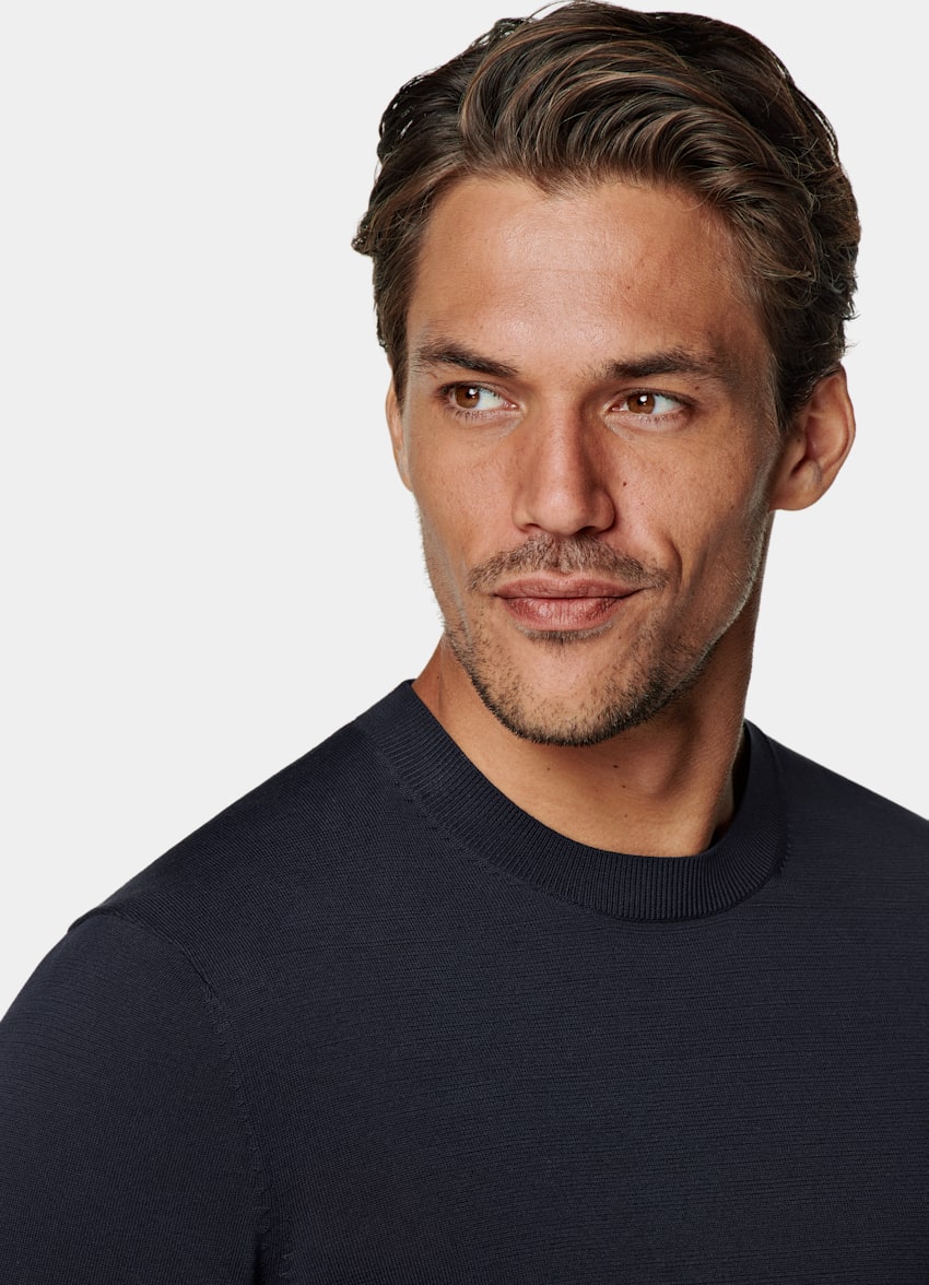 Navy Crewneck