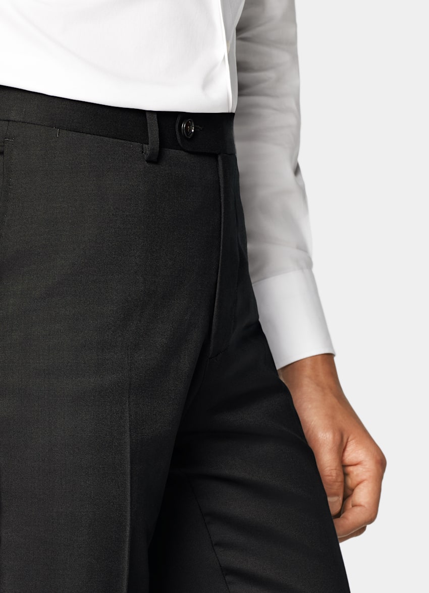 Black Perennial Tailored Fit Havana Suit