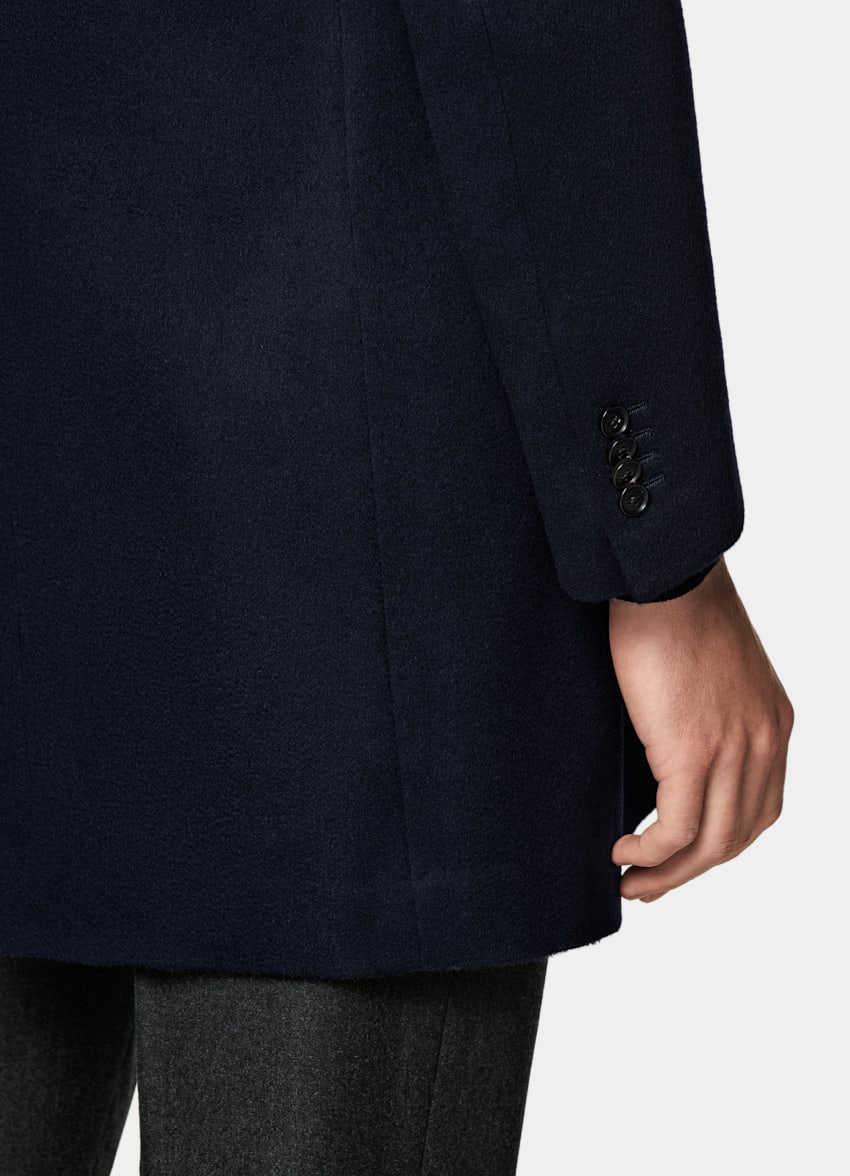 Navy Overcoat