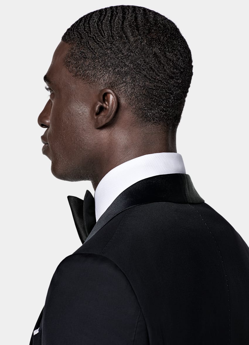 Navy Tailored Fit Havana Dinner Jacket