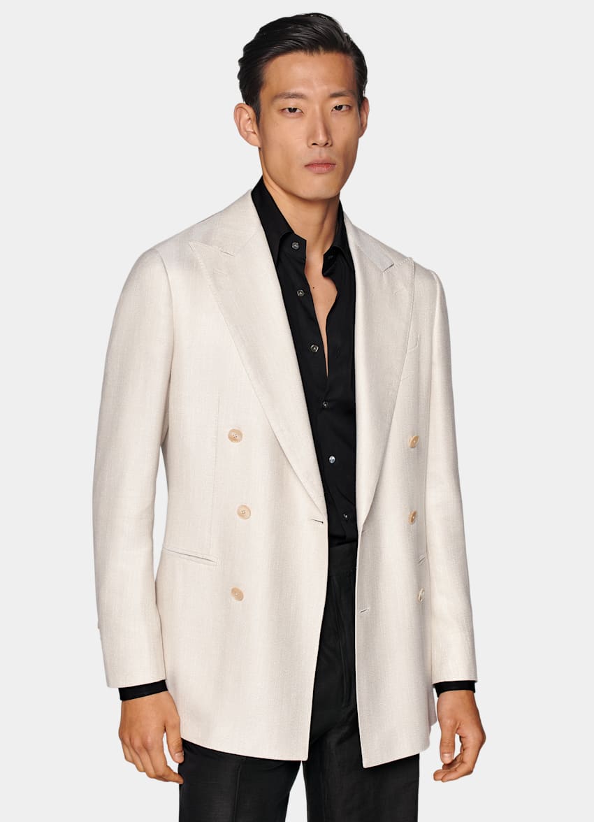 Sand Tailored Fit Havana Dinner Jacket