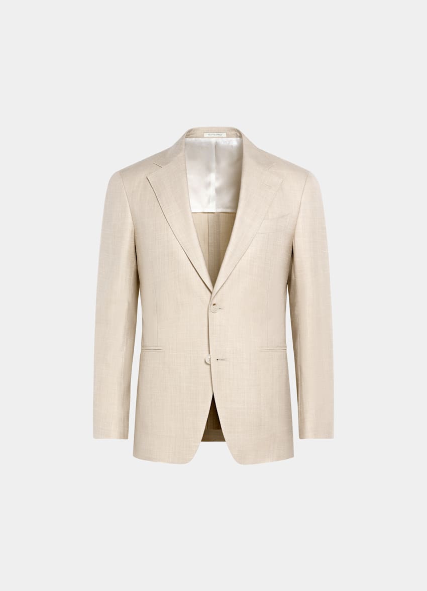 Light Grey Tailored Fit Havana Suit