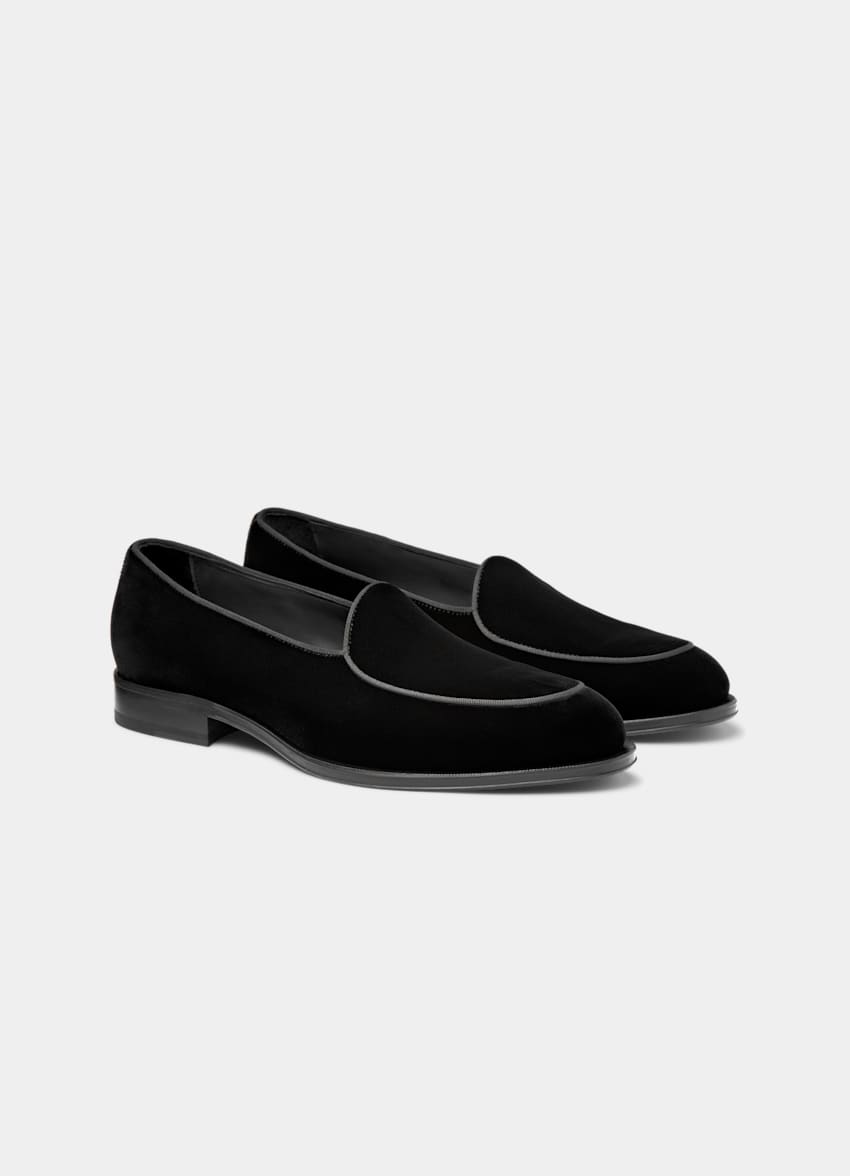 Black Tuxedo Slip-On