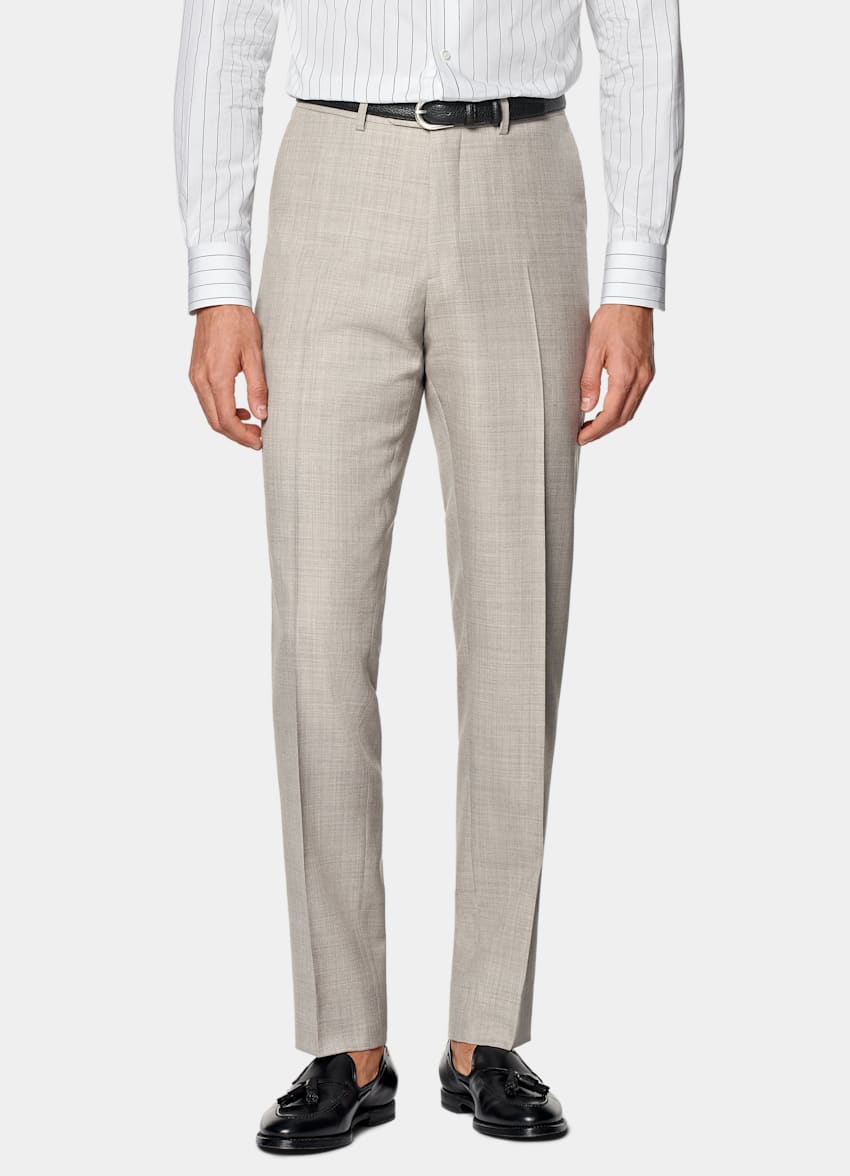 Light Brown Custom Made Suit