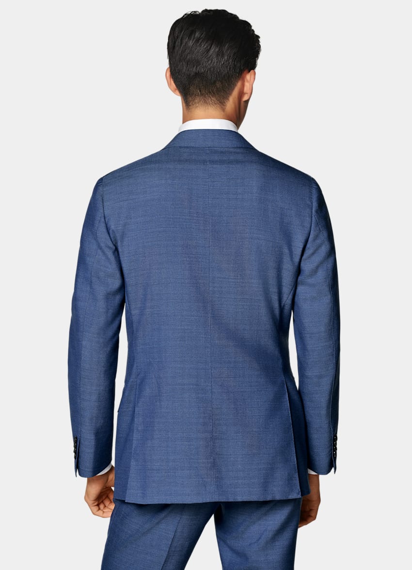 Mid Blue Perennial Tailored Fit Havana Suit