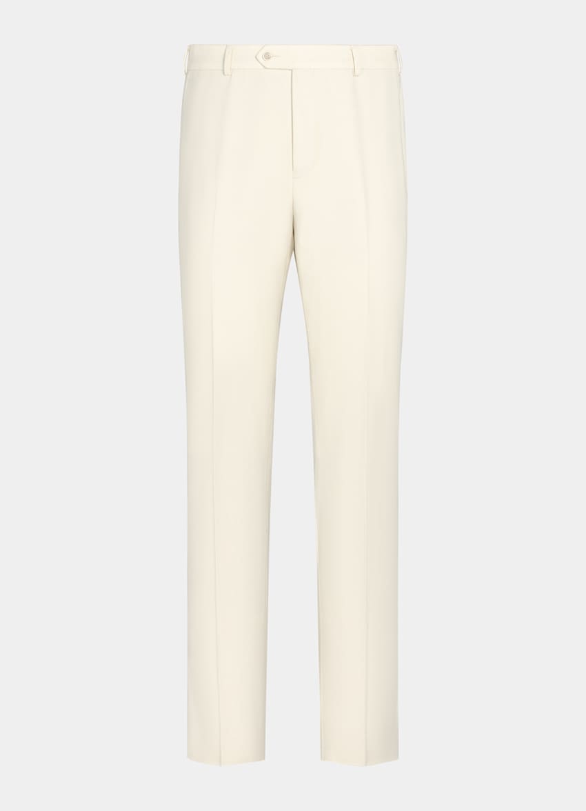 Off-White Straight Leg Pants