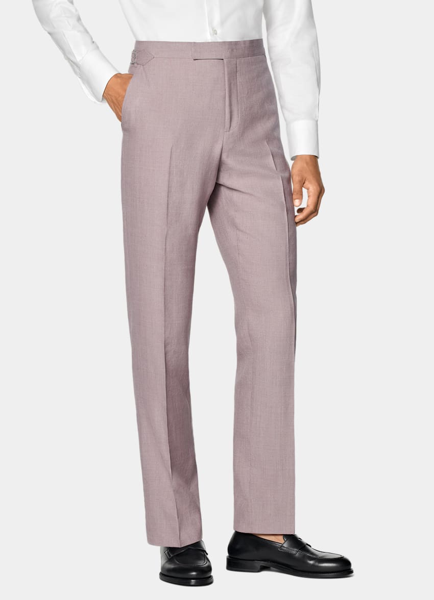 Purple Tailored Fit Havana Suit