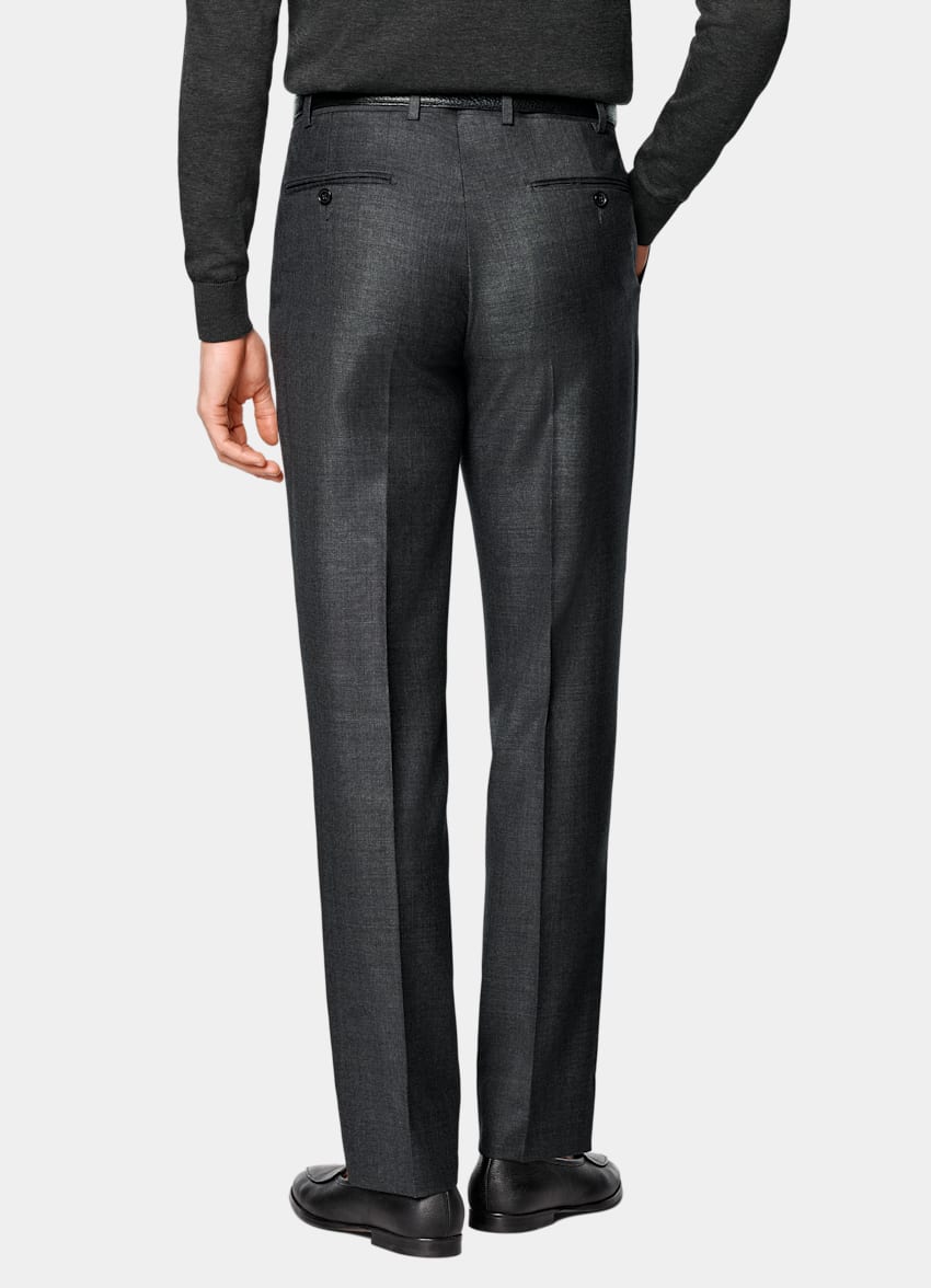 Dark Grey Tailored Fit Havana Suit