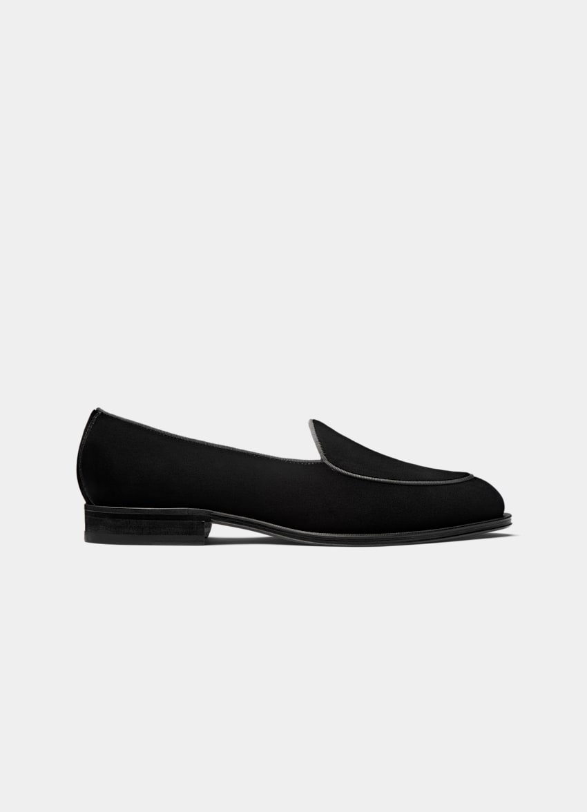 Black Tuxedo Slip-On