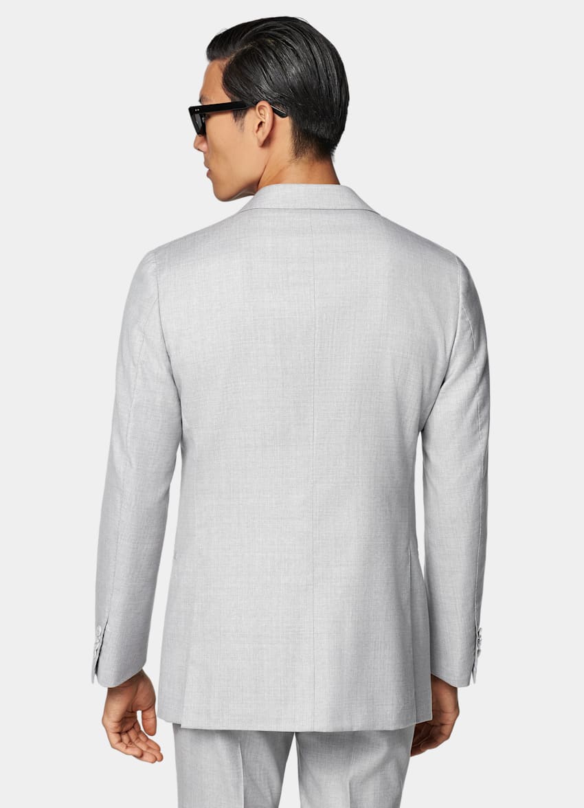 Light Grey Perennial Tailored Fit Havana Suit