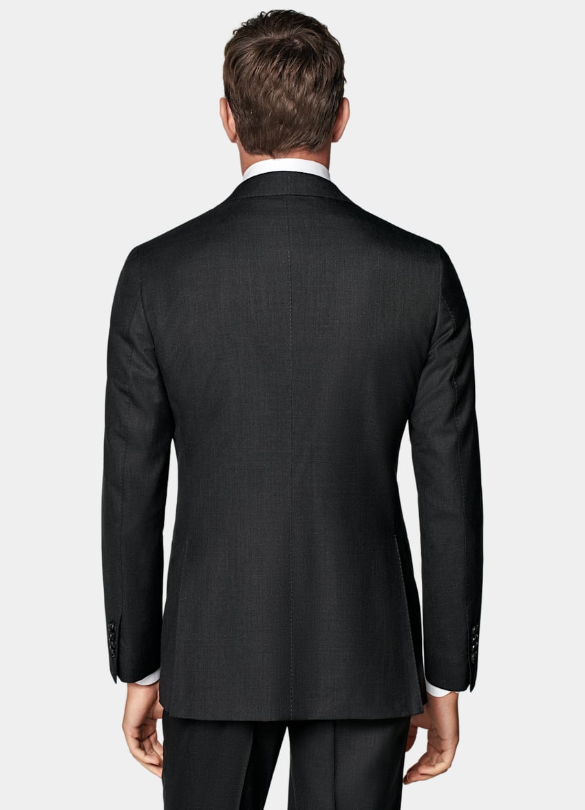 Dark Grey Tailored Fit Havana Suit