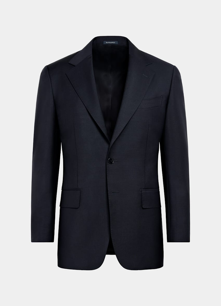 Navy Tailored Fit Milano Suit
