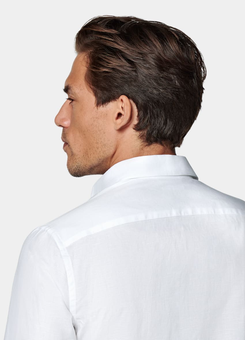 White Tailored Fit Shirt