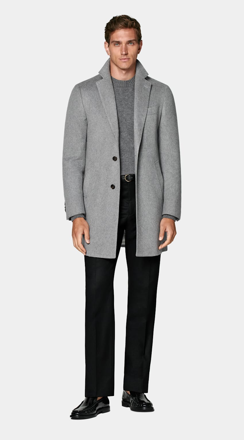 Light Grey Overcoat