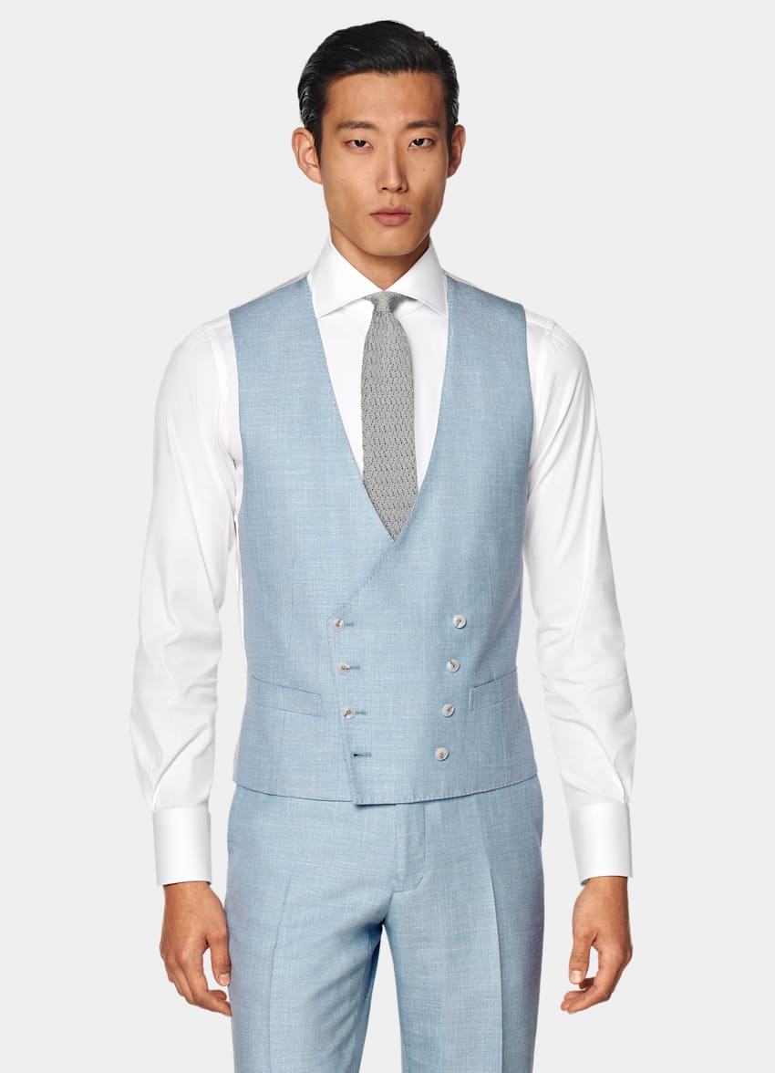 Light Blue Waistcoat