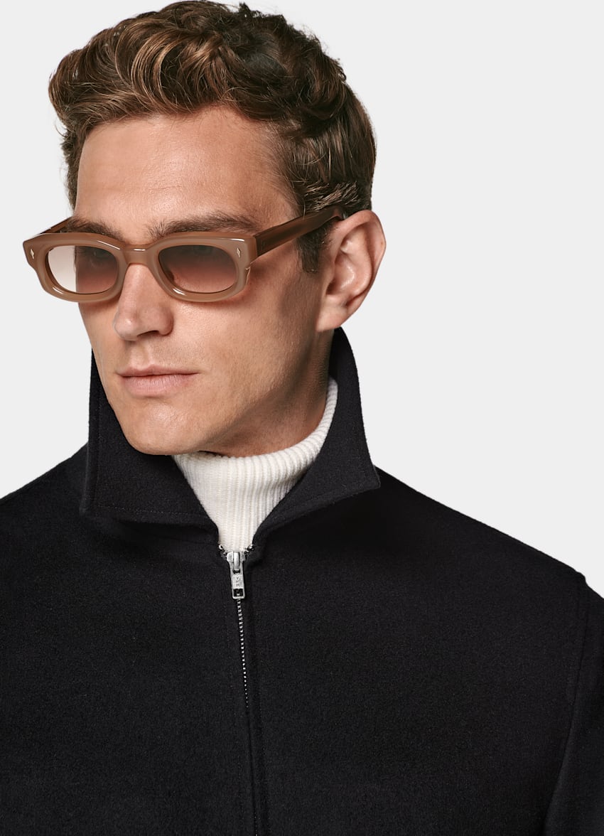 Black Bomber Jacket