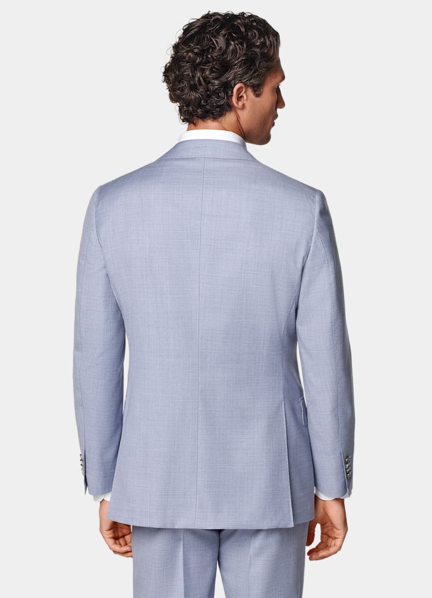 Light Blue Perennial Tailored Fit Havana Suit