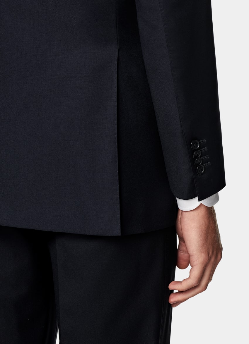 Navy Tailored Fit Havana Suit