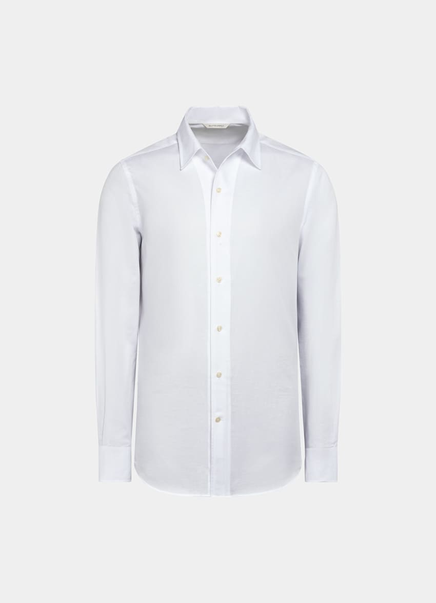 White Tailored Fit Shirt