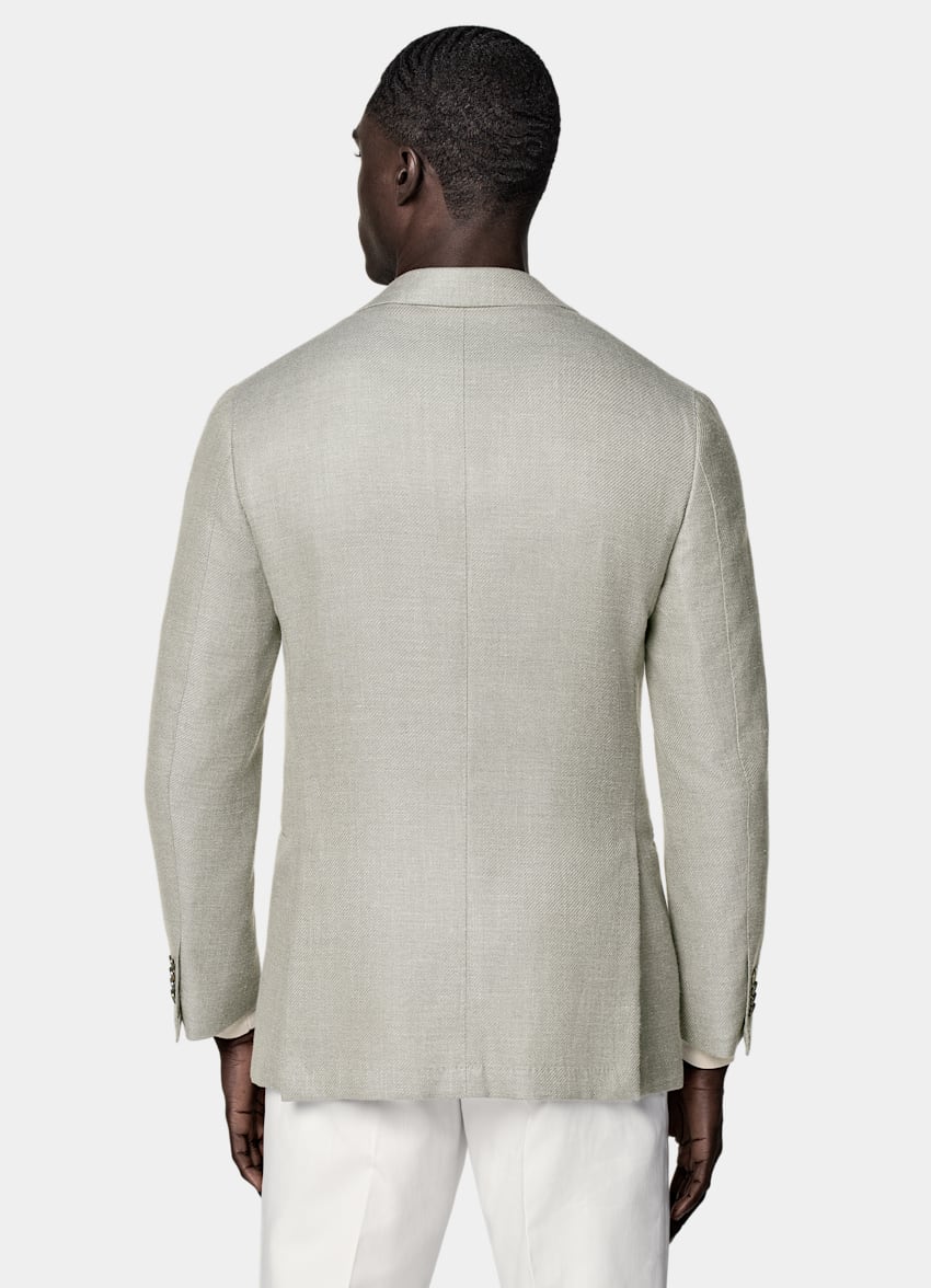 Mid Green Tailored Fit Havana Blazer