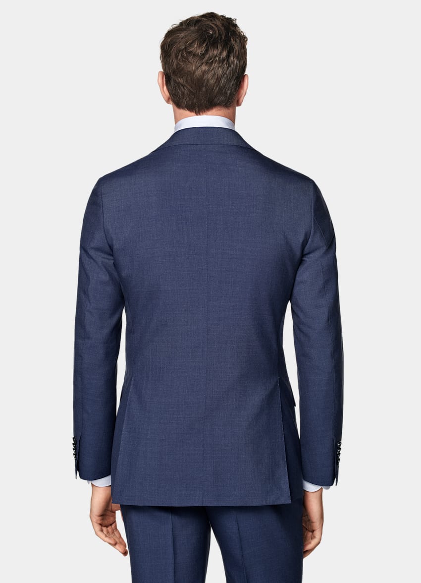 Mid Blue Custom Made Suit