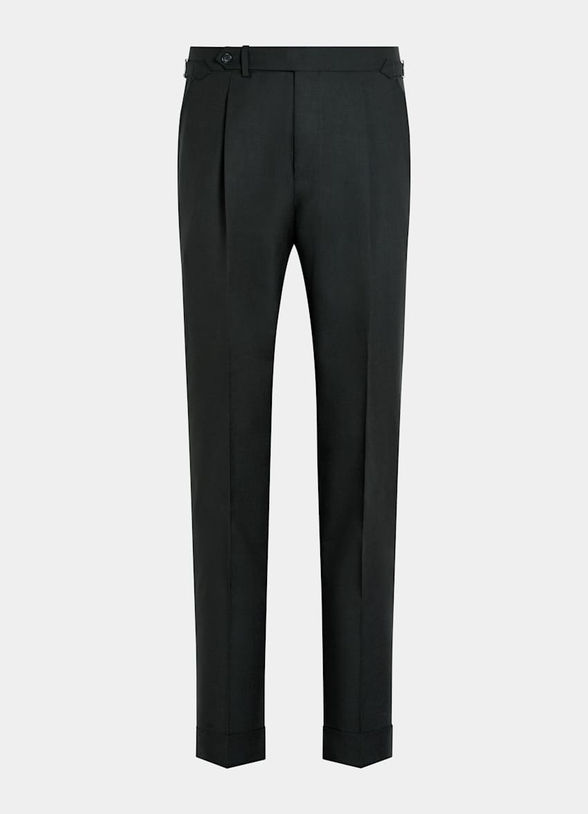 Dark Green Tailored Fit Havana Suit