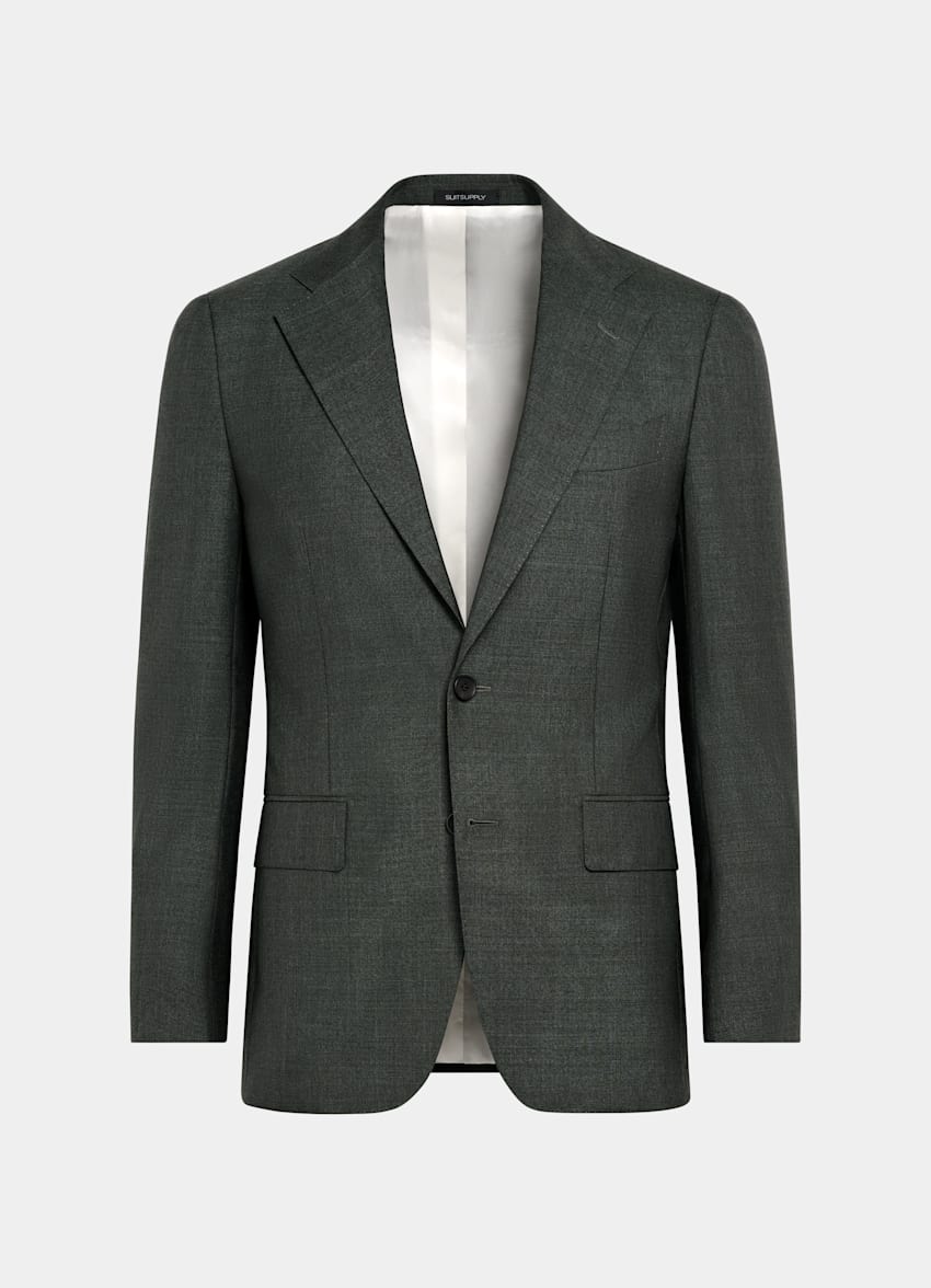 Dark Green Perennial Tailored Fit Havana Suit