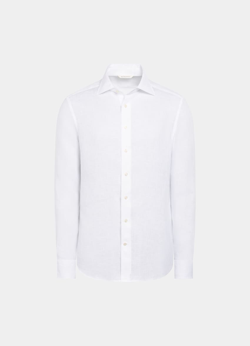 Mid Blue Tailored Fit Shirt