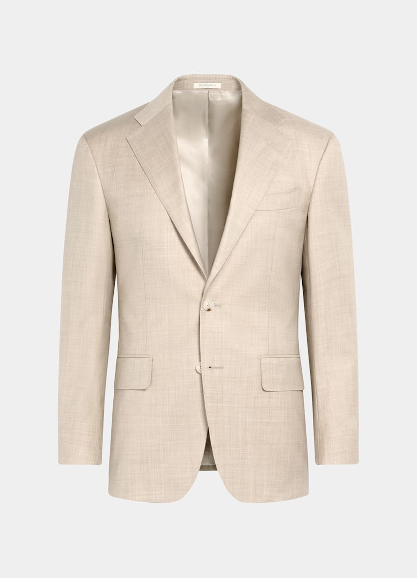 Sand Tailored Fit Havana Suit