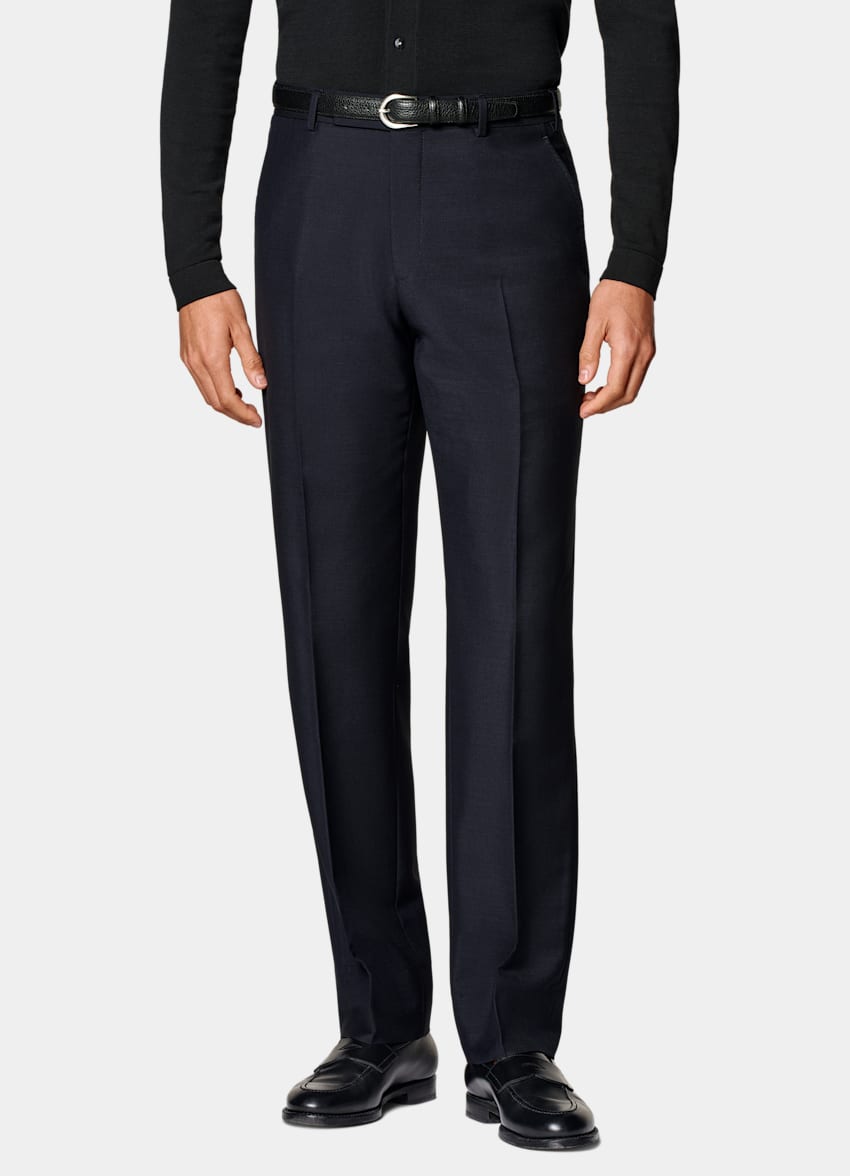 Navy Tailored Fit Milano Suit
