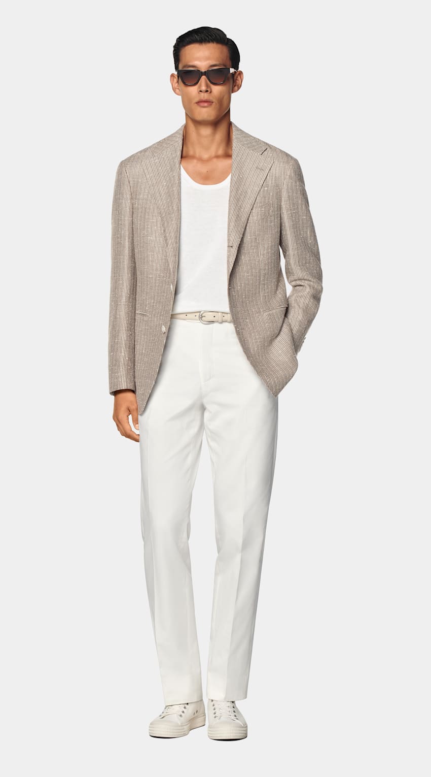 Taupe Relaxed Fit Roma Blazer