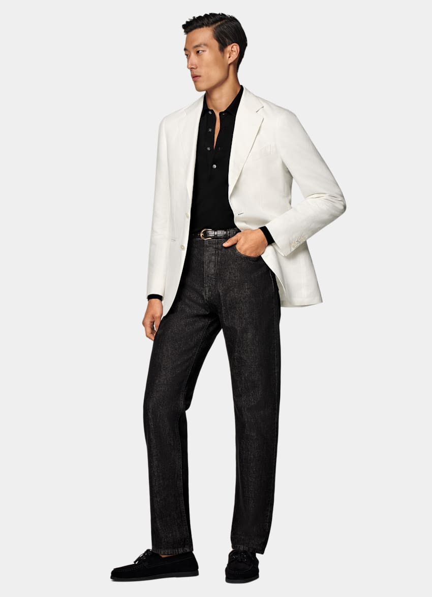 Off-White Tailored Fit Havana Suit Jacket