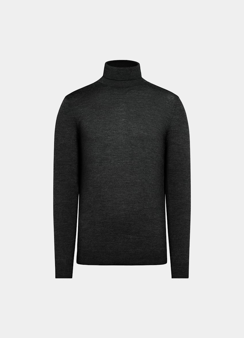Off-White Merino Turtleneck