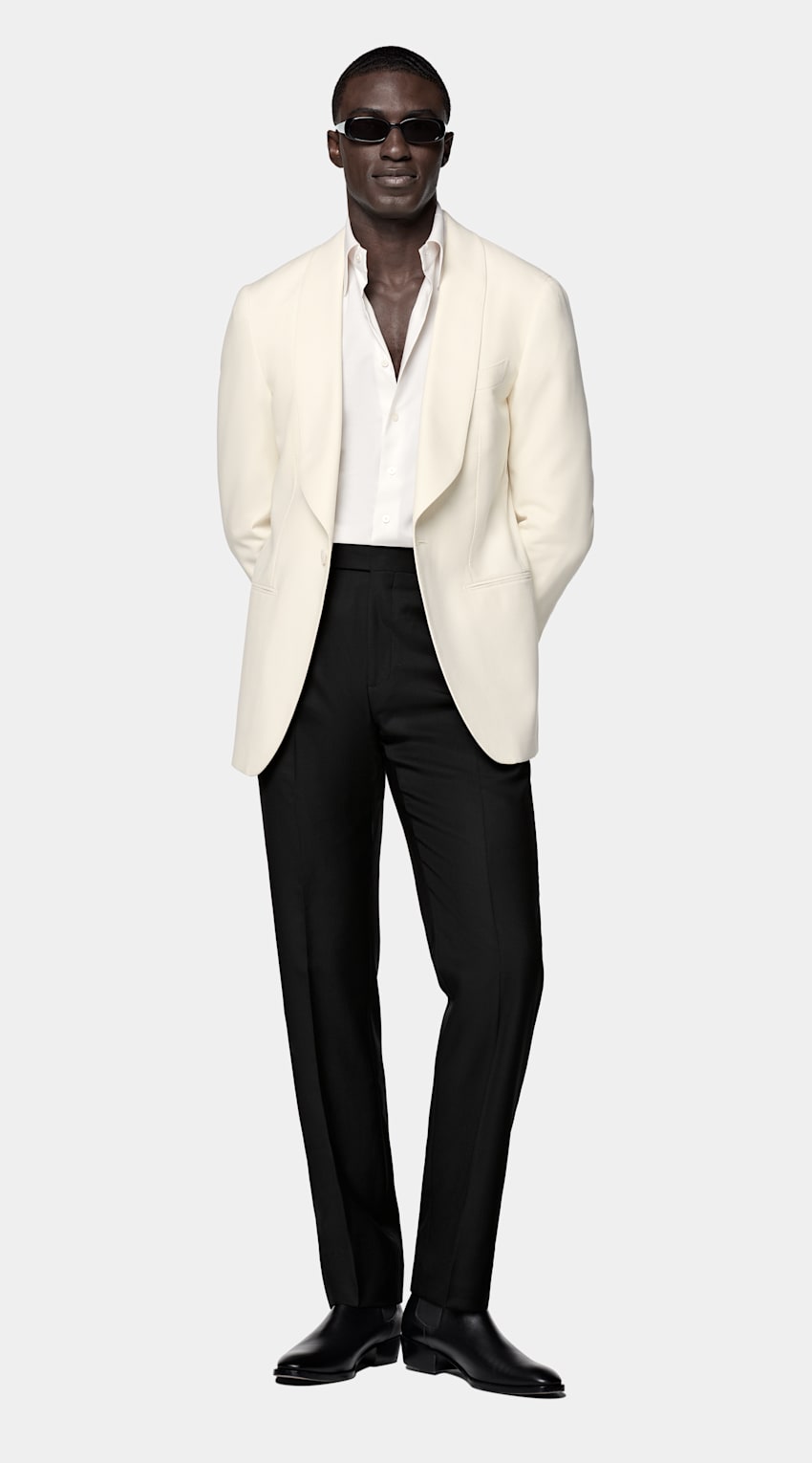 Off-White Tailored Fit Havana Dinner Jacket