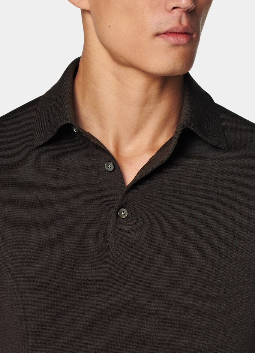Dark Brown Polo