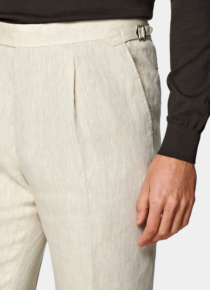Sand Slim Leg Tapered Pants