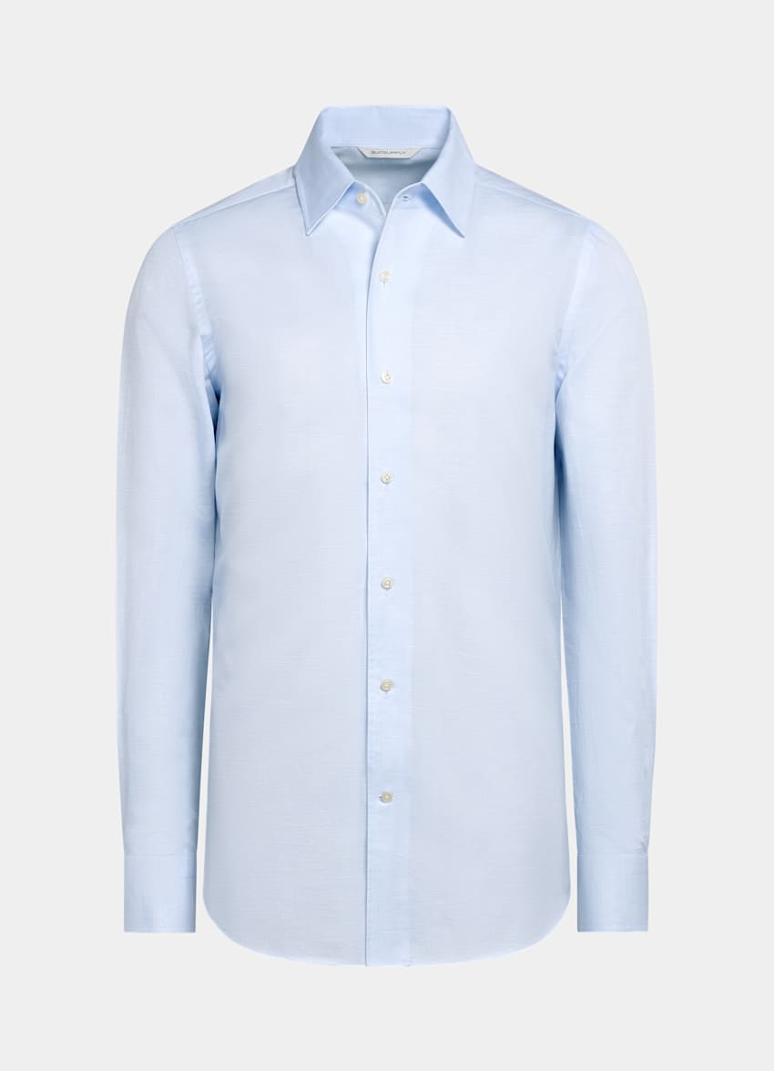 Light Blue Tailored Fit Shirt