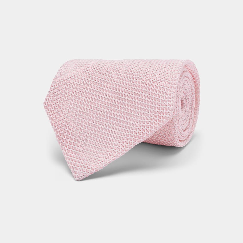 Pink Grenadine Tie