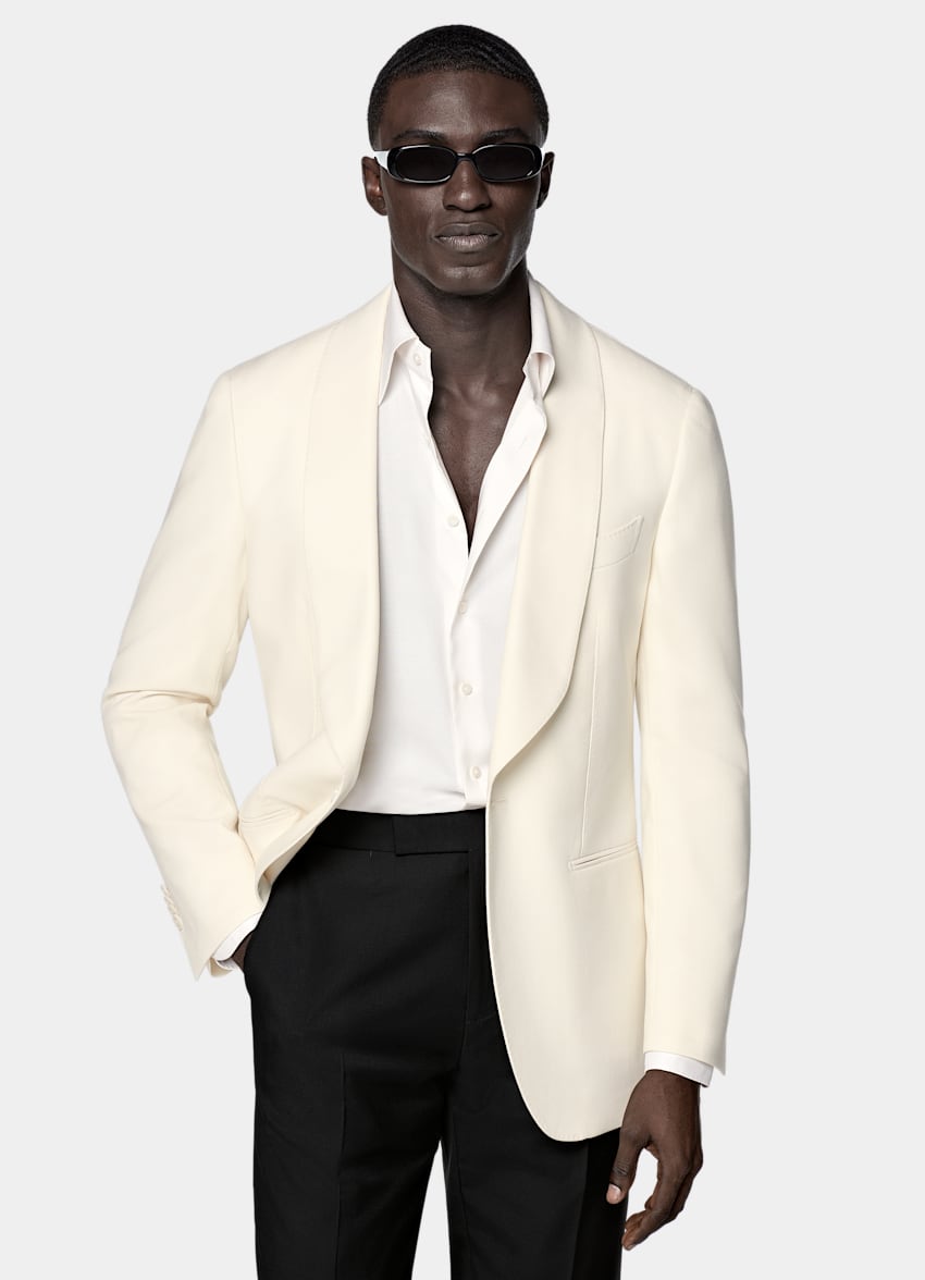 Off-White Tailored Fit Havana Dinner Jacket