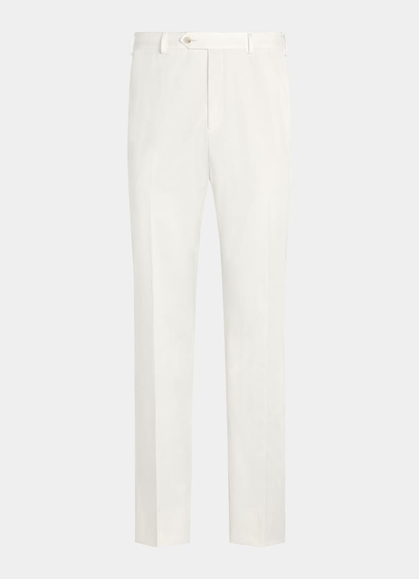 Off-White Straight Leg Pants