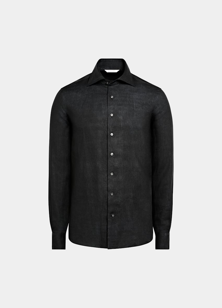 Mid Blue Tailored Fit Shirt