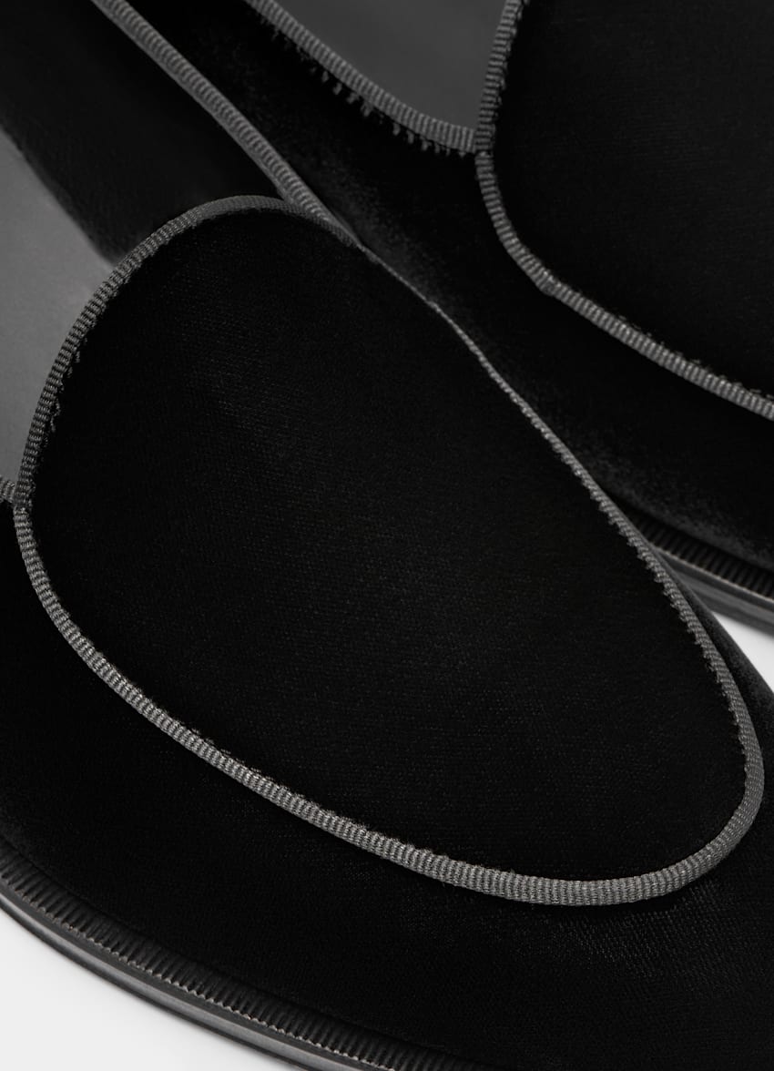 Black Tuxedo Slip-On