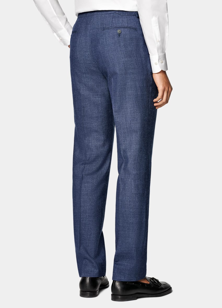 Mid Blue Tailored Fit Havana Suit