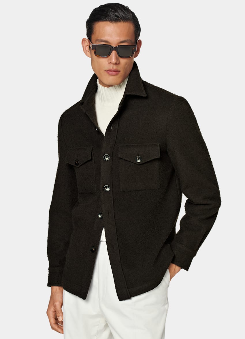 Dark Brown William Shirt-Jacket